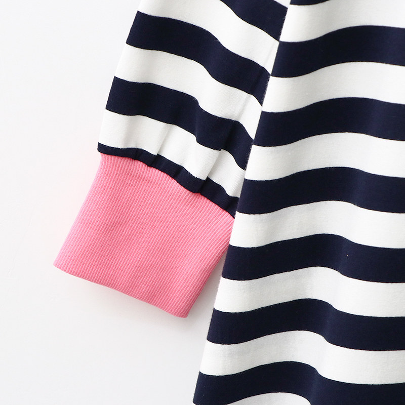 纯棉大码睡裙女秋 休闲全棉条纹长袖长裙大版胖MM春秋睡衣家居裙,淘宝优惠券,粉丝福利购,淘宝优惠卷