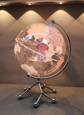 速发地球仪生件轻奢礼级感送生的高物10岁孩摆日礼物男孩