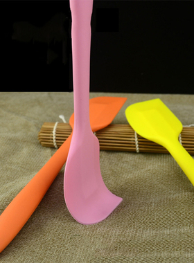 极速WALK KNOW Sweet Color Silicone Shovel Cake Spatula Non-s