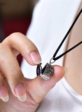 s925纯银藏式菩提心嘎乌盒吊坠项坠藏式民族风可打开情侣配饰项链