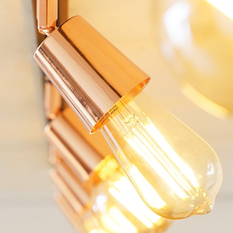 创意个性复古工业风客厅厨房轨道灯 店铺酒吧服装店LED导轨式灯具,淘宝优惠券,粉丝福利购,淘宝优惠卷