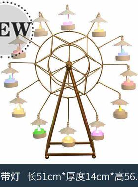 速发欧橱摆件旋转模w型创意家居客厅电视柜装饰品服装店式窗摆设