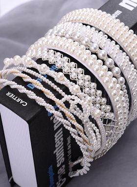 2022 Multiple Styles New Fashion Pearls Versatile Simple Tem