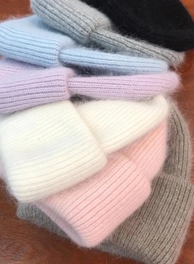 New High Quality Winter Hats for Women Warm Rabbit Fur Hair