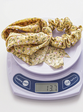 2021 Summer Floral Print Korea Elastic Hair Bands Long Ribbo