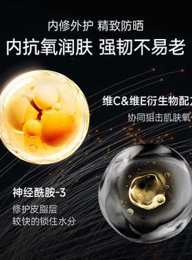保税进口TIZO AM养肤防晒乳防晒霜 SPF40 50g/支 无色款