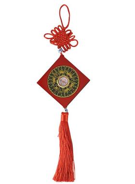 3寸专业布局罗盘高精度电木黄铜车挂车饰桌面摆件指南针高精度