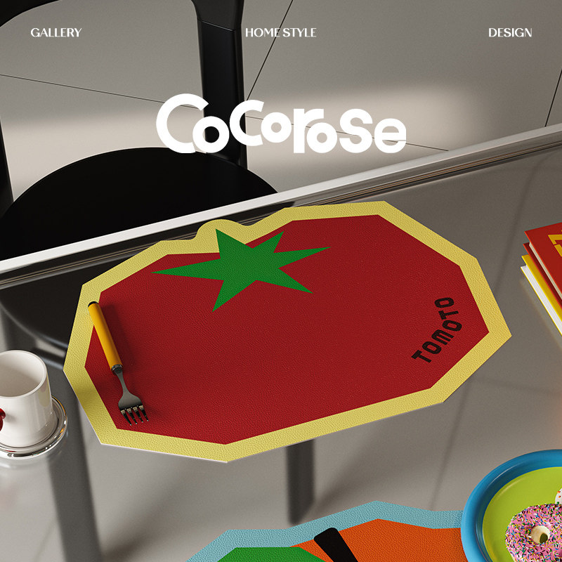 水果派对多巴胺防水防油西餐桌面防烫隔热耐高温餐盘碗垫茶水杯垫,淘宝优惠券,粉丝福利购,淘宝优惠卷