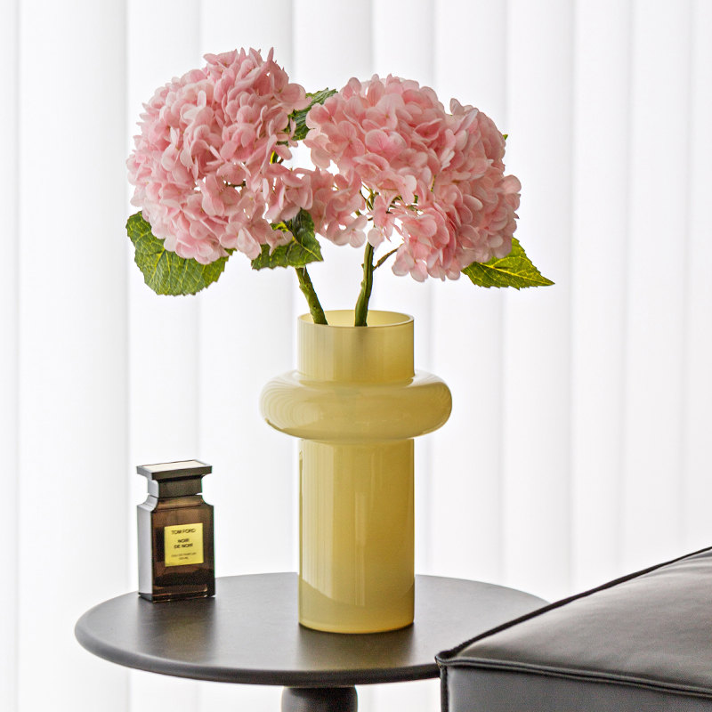 速发绣球花假桌花摆设花艺摆件客厅花束绢花轻花装饰品餐奢高端 - 图2