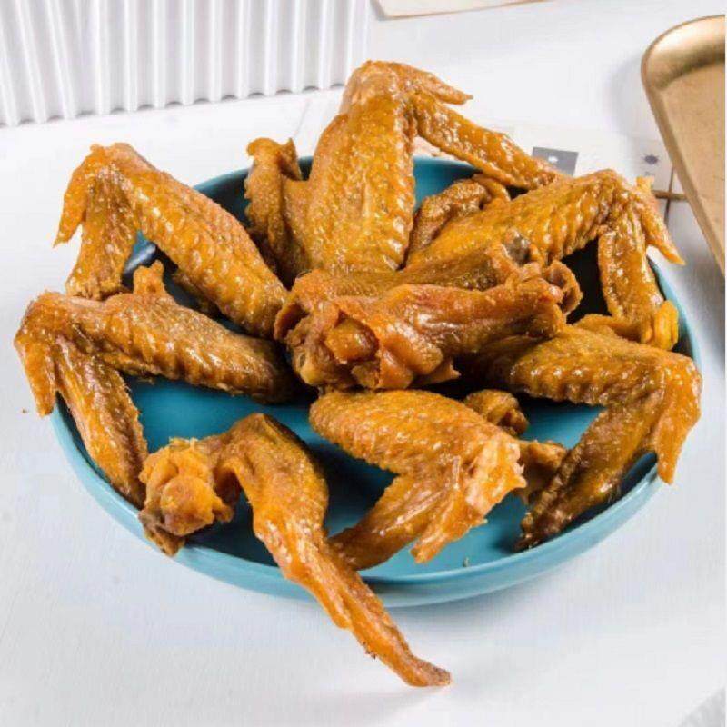 广东梅州香辣烤鸡翅客家特产风干鸡翅解馋盐焗卤味休闲网红零食-图0