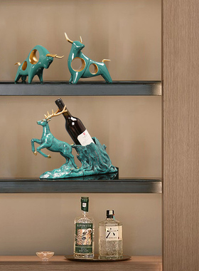 速发家居柜件饰厅玄关柜书房酒摆装客品办公室书柜书架创意小装饰