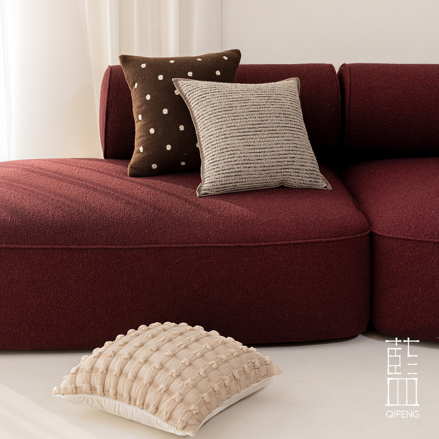 温柔治愈系抱枕合集 | 软糯肌理感 客厅沙发卧室氛围感秋冬靠垫,淘宝优惠券,粉丝福利购,淘宝优惠卷