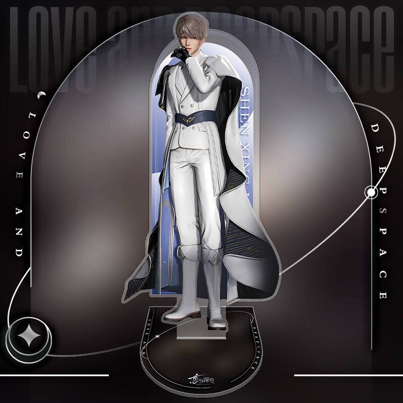 恋与深空立牌周边秦彻祁煜沈星回黎深夏以昼角色周边亚克力大立牌 - 图3