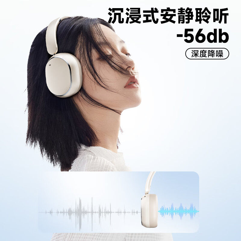 飞利浦TAH6519蓝牙耳机头戴无线ANC降噪2025新款电脑笔记本通用,淘宝优惠券,粉丝福利购,淘宝优惠卷