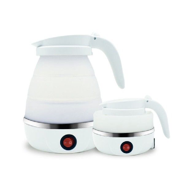 Folding Silicone Electric Water Kettle Outdoor Camping - 图0