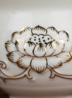 速发供具浮雕彩绘水盘 白色浮雕果杯碗 浮雕莲花香炉 观露甘音瓶
