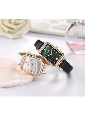 样板间女士手表饰品衣帽间梳妆台卧室桌面皮革手表软装饰现代可及