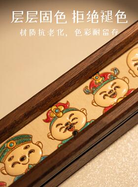 原梦五路财神乔迁礼物客厅桌面摆件玄关办公桌装饰品家居文创礼物