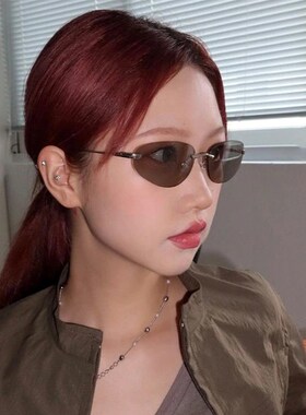 速发美式复镜猫眼墨古款2024新款防圆外线高级感方紫脸太无框