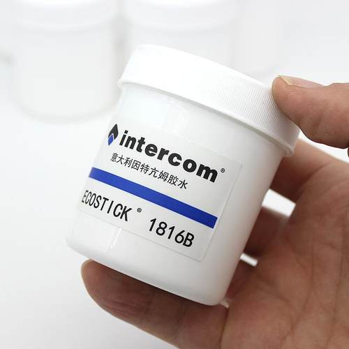 意大利intercom1816B水性胶水干得快粘性强diy手工皮革白胶 - 图0