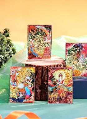 敦煌莫高窟AR流沙冰箱贴旅游城市景区创意礼品磁力贴文创工艺品