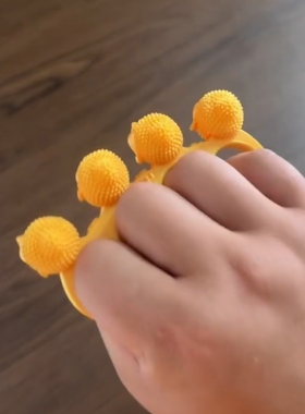 略通拳脚！佛头指虎3D打印拳套