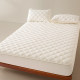 Red bean type A knitted cotton fitted sheet single piece