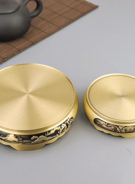 铜底座摆件 山水铜底座 文昌塔葫芦香炉铜底座 摆件底座