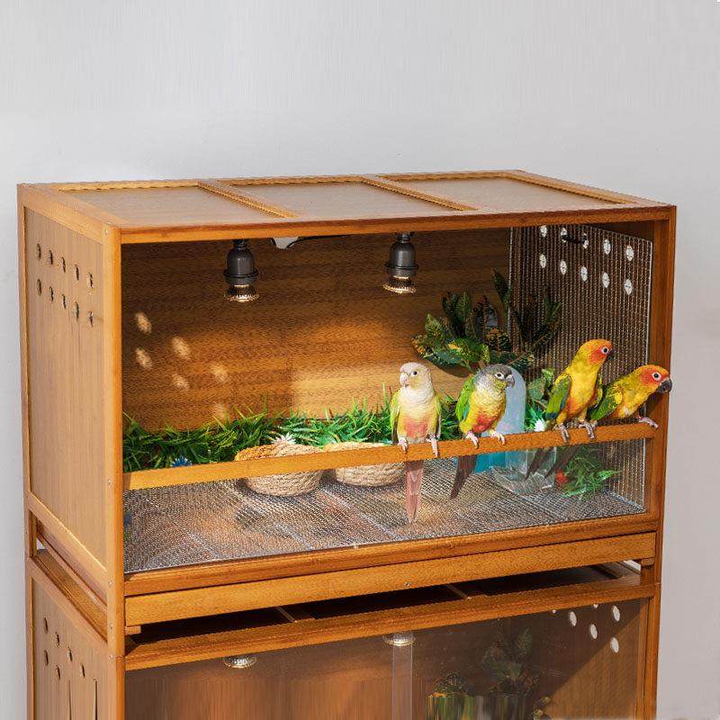 带抽屉饲养箱鹦鹉芦丁鸡专用鸟笼温控保温育雏箱宠物仓鼠小别墅,淘宝优惠券,粉丝福利购,淘宝优惠卷