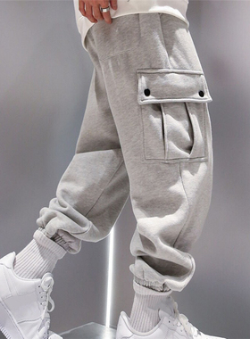 New Arrival rendy Men Sweatpants Plus Size Winter Loose Trou
