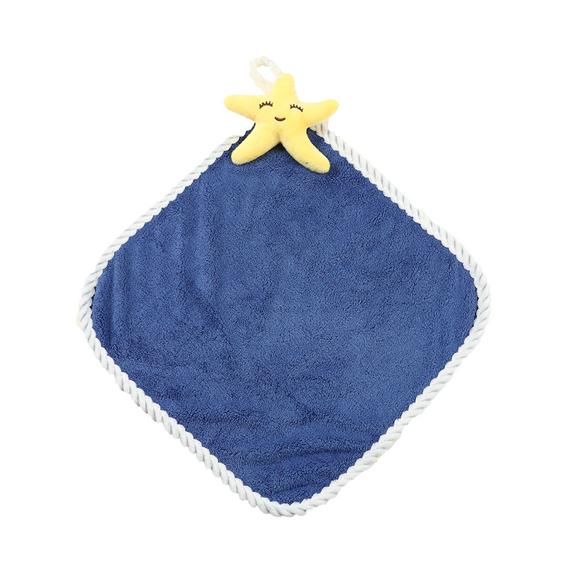 快速发货卡通擦手巾挂式可爱w珊瑚绒擦手布吸水不易掉毛厨房卫生,淘宝优惠券,粉丝福利购,淘宝优惠卷