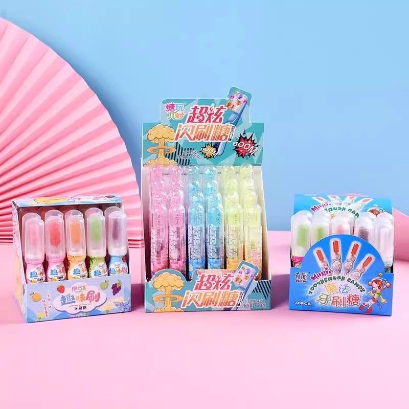 牙刷糖魔法牙刷糖果造型糖小孩零食分享棒棒糖儿童六一节糖果零食,淘宝优惠券,粉丝福利购,淘宝优惠卷