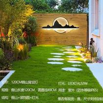 New Roulan water curtain wall flowing water wall fish pond flowing water screen waterfall outdoor courtyard modern garden water feature stainless steel