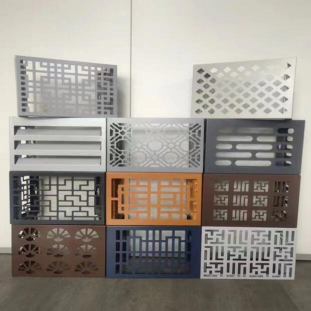 工厂定制铝合金百叶窗空调外机罩防雨防晒外机保护罩格栅护栏定做 - 图1