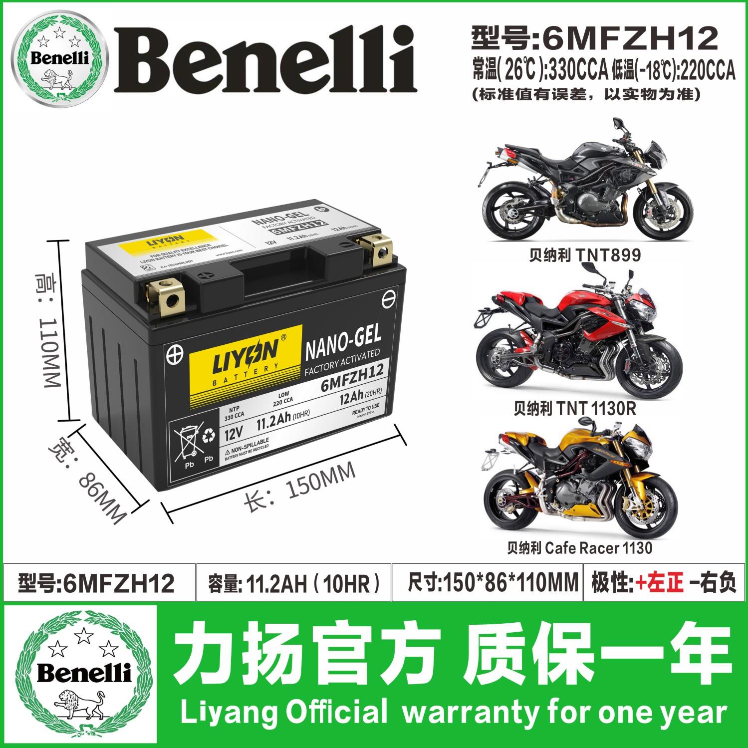 贝纳利752S 302S 502C金鹏502X幼狮500黄龙600 300飓风302电瓶 - 图2