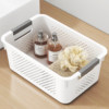 Hollow rectangular cabinet storage basket instant noodle storage box