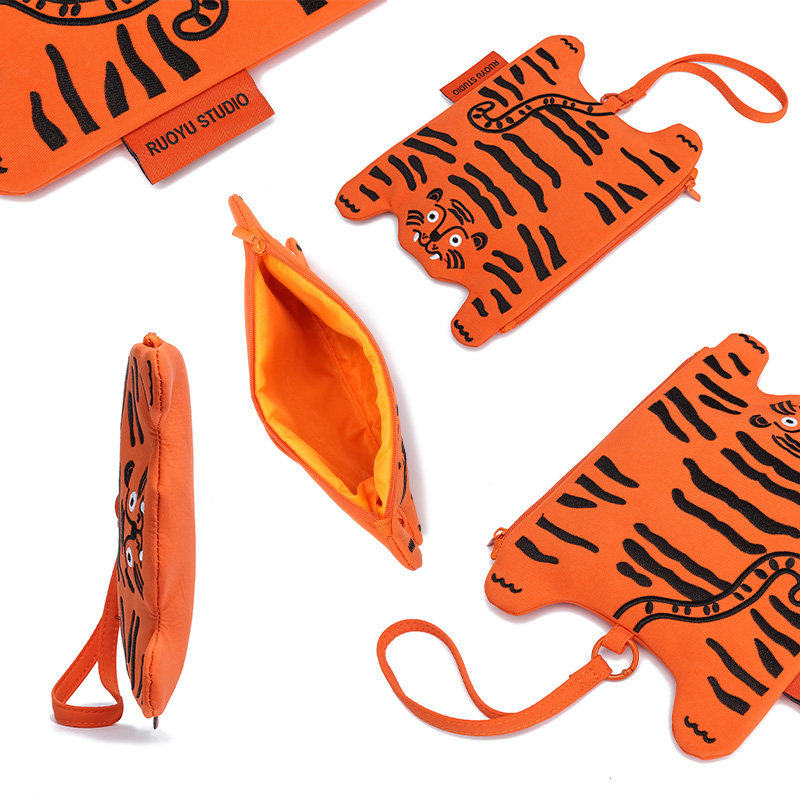 RUOYUSTUDIO若愚工坊原创设计杂物整理化妆品收纳包拉链袋手拿包,淘宝优惠券,粉丝福利购,淘宝优惠卷