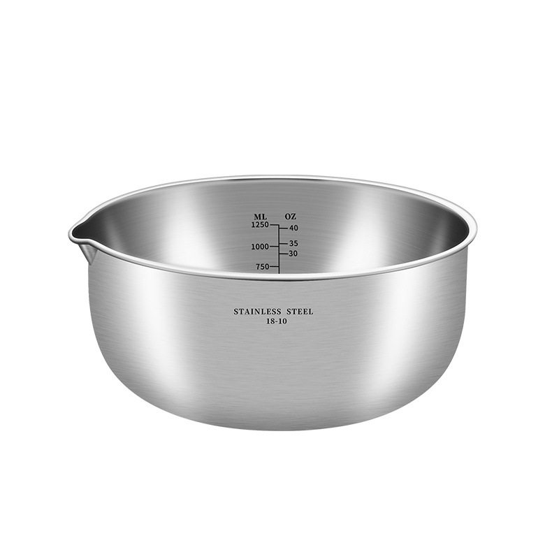 BAIDAJIA不锈钢304沙拉碗带滤网 厨房洗米菜漏盆套装加厚沥水篮,淘宝优惠券,粉丝福利购,淘宝优惠卷