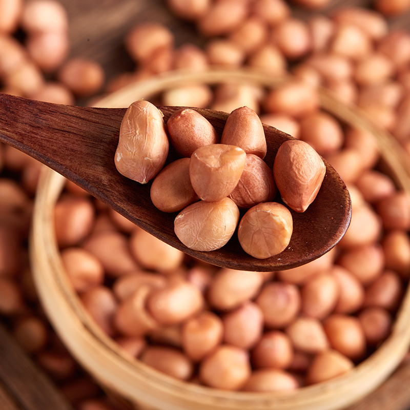 元初黑土地花生仁570g  东北花生米去壳一年一季营养健康五谷杂粮 - 图2