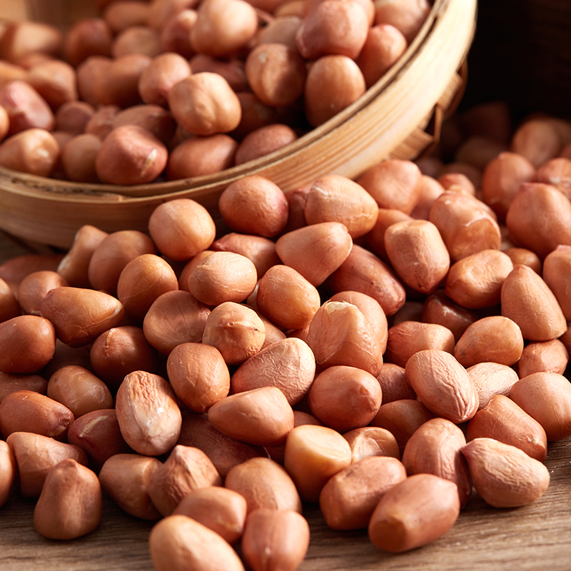 元初黑土地花生仁570g  东北花生米去壳一年一季营养健康五谷杂粮 - 图0