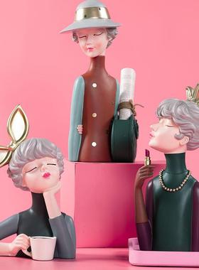 装饰品特别清仓限时特卖斯堪的纳维亚风格室内客厅树脂装饰入口高