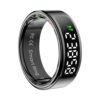 R11 (Qring) display wireless charging gesture control sleep heart rate blood meter step pressure calorie smart ring
