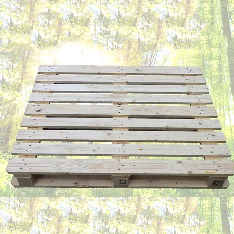 化工1托盘四面进叉木质卡板堆高机运输周转木托盘免熏蒸木托盘 - 图2