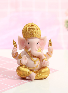 新款创意吧台收银柜台桌面装饰树脂工艺礼品摆饰办公室摆件家居装