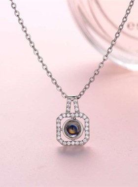 Projection pendant languages I love you letter couples