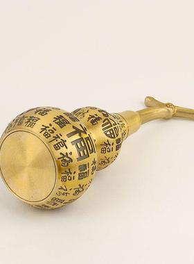 厂家铜葫芦摆件开盖铜葫芦百福葫芦家居装饰葫芦