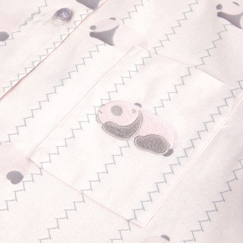 野兽P同款家居熊猫嘭嘭全棉加厚法兰绒家居服套装可外穿睡衣女冬,淘宝优惠券,粉丝福利购,淘宝优惠卷