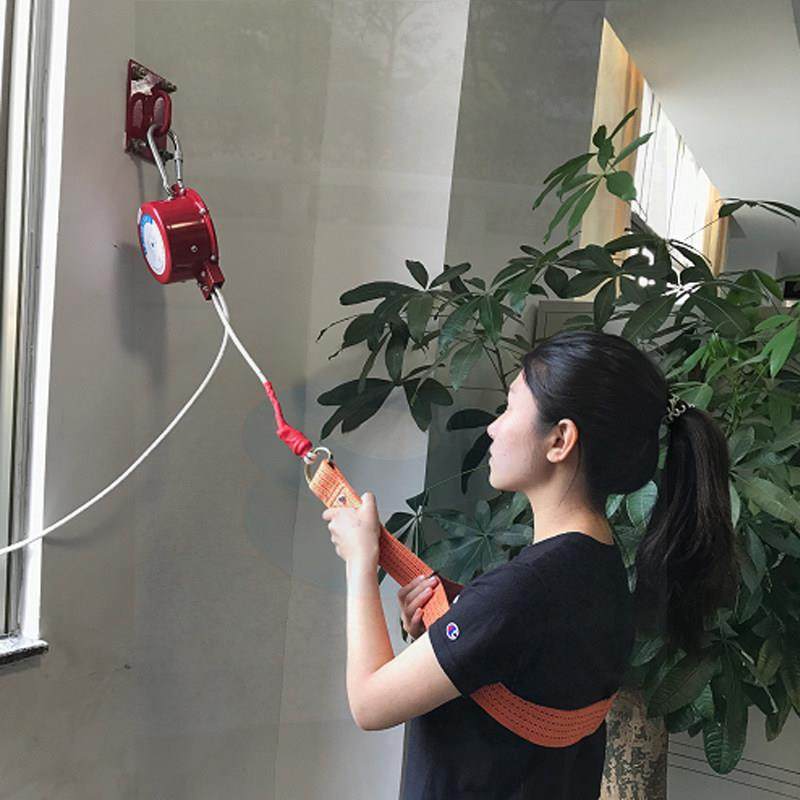 凯安消防往复式缓降器逃生自救家庭高楼火灾高层应急钢丝安全绳,淘宝优惠券,粉丝福利购,淘宝优惠卷