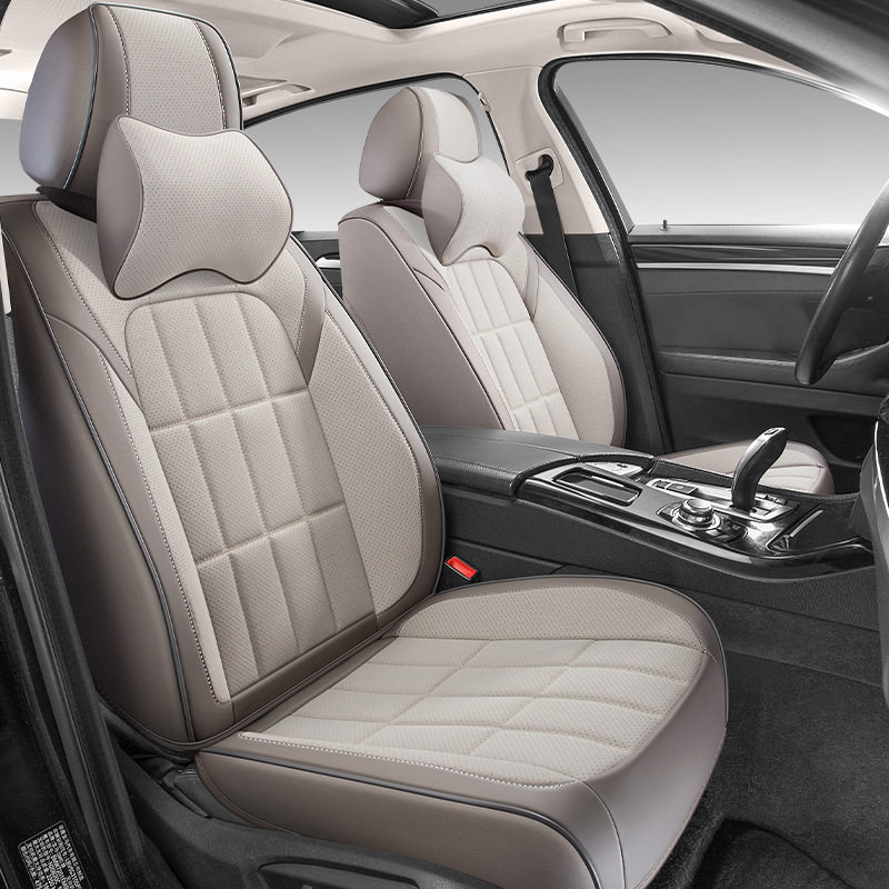 汽车坐垫四季通用全包围打孔翻毛皮汽车座套马丁扣座椅套专用座垫,淘宝优惠券,粉丝福利购,淘宝优惠卷