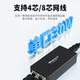 Repetidor de Wopu Poe One-Point Two National National Standard de 100 megabit Vigilancia Dispositivo de extensión de la cámara sin suministro de alimentación Ethernet Separador Splitter estándar Poe al aire libre e impermeable